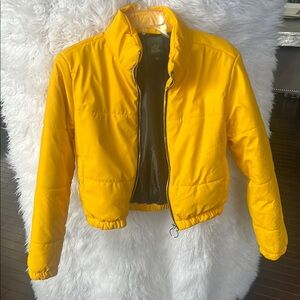 Yellow Puffer Jacket